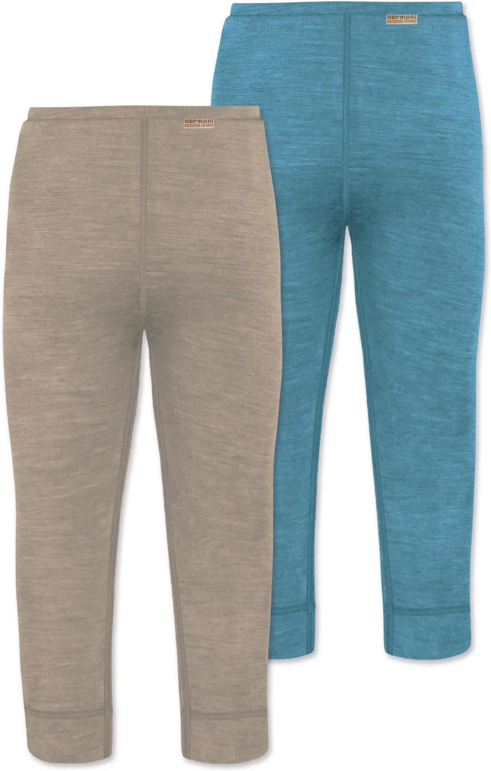 Комплект штанов из мериносовой шерсти для малышей Tutira Normani Outdoor Sports, бежевый — фото 2