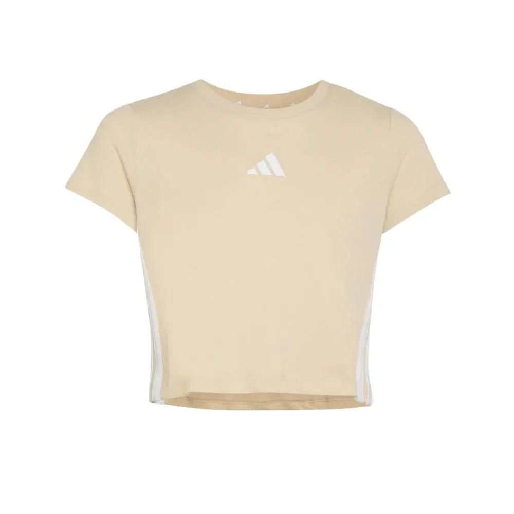 Футболка с коротким рукавом Essentials Adidas, бежевый