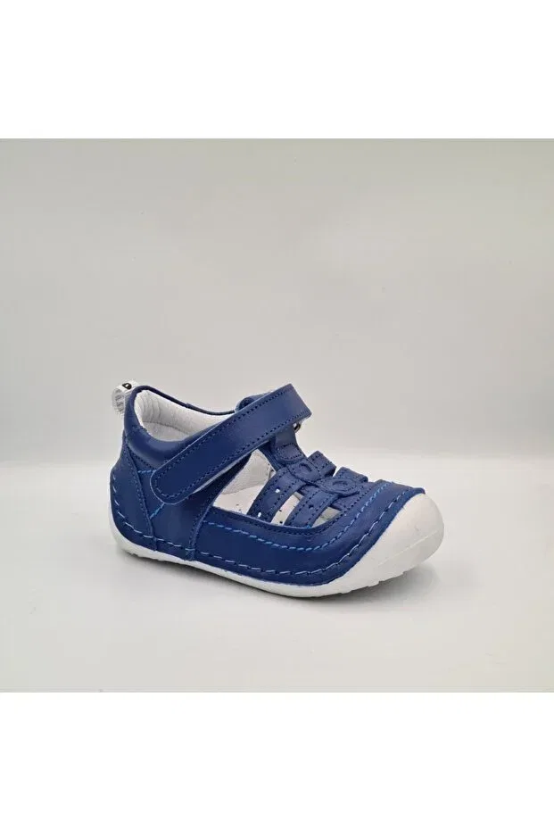 Детские туфли для мальчиков кожаные Nıno, Navy Blue