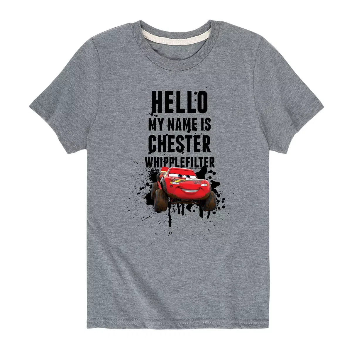 Детская футболка с принтом Cars Short Sleeve Graphic T-Shirt Cars, Yellow