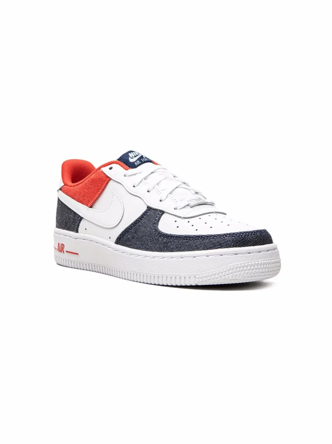 Детские кроссовки Air Force 1 LV8 белые Nike, белый