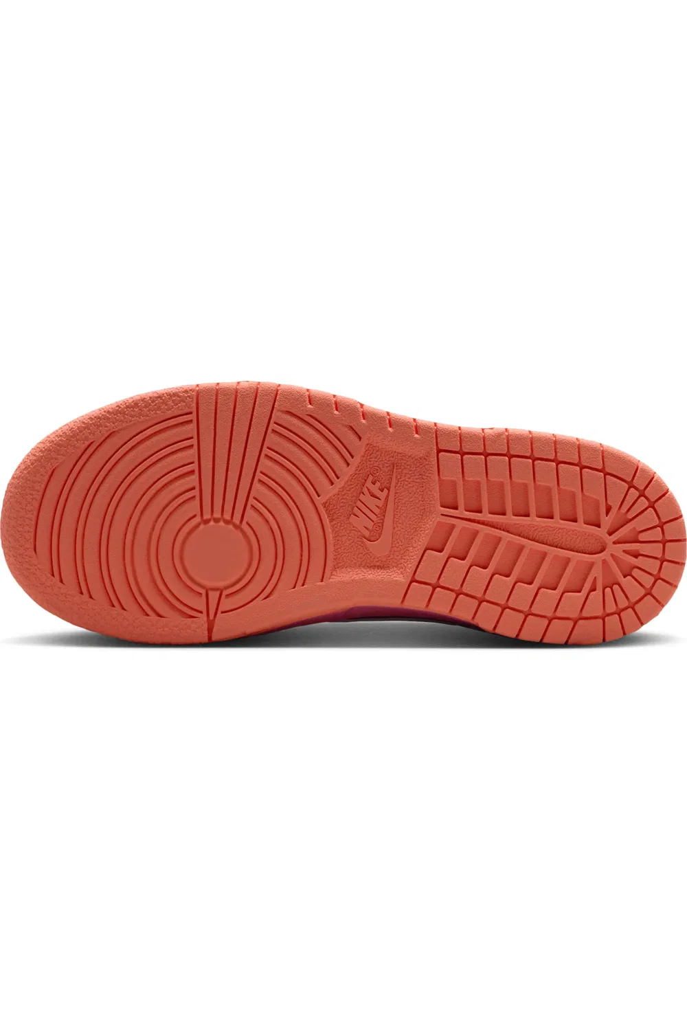 Кроссовки детские баскетбольные Dunk Low Nike, Peony/Orange/Orange Frost — фото 4