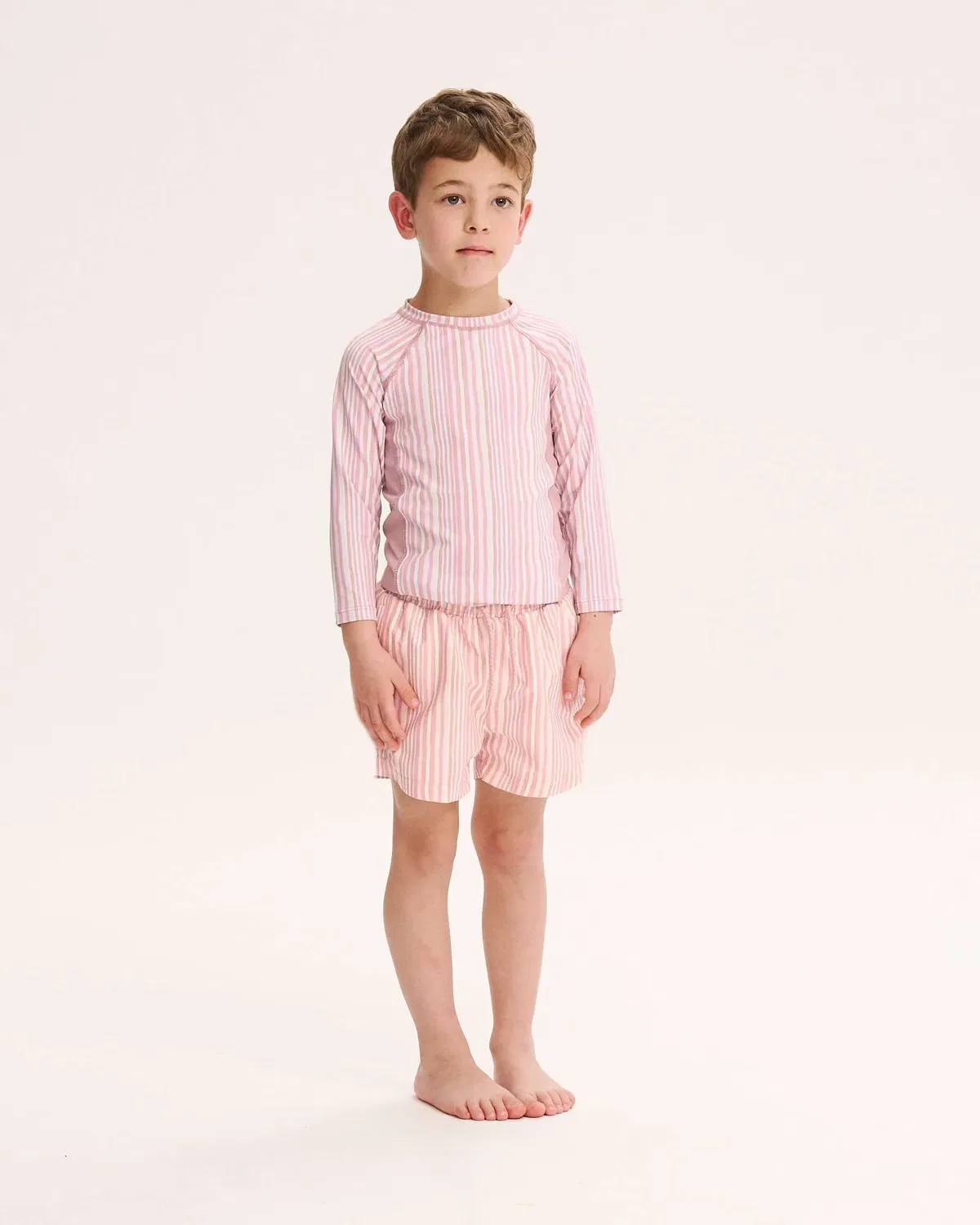 Детские плавки для мальчиков с принтом Dadati, Light Pink
