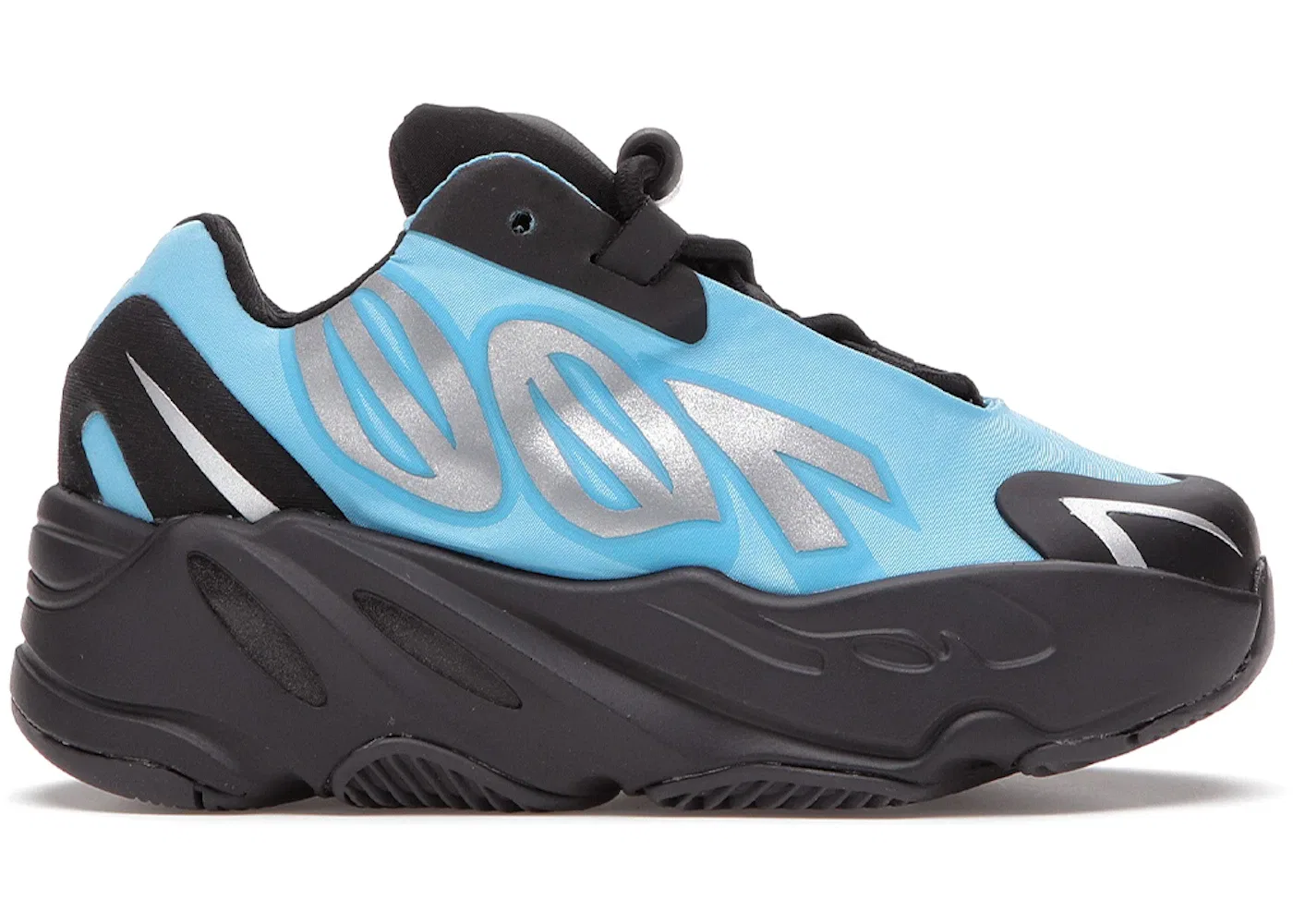 Детские кроссовки Lifestyle Adidas Yeezy Boost 700 MNVN, Bright Cyan/Black