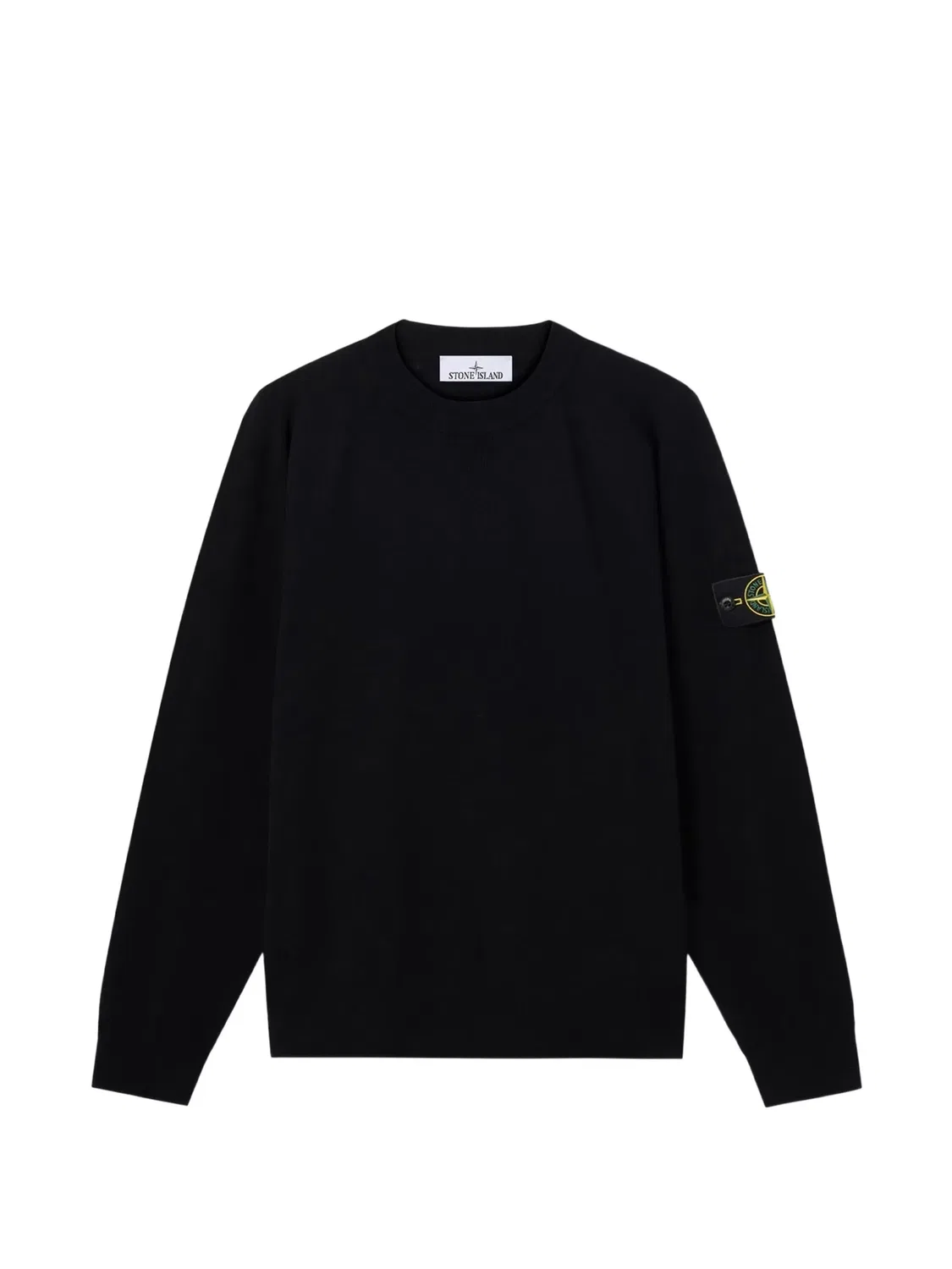 Stone Island Свитер с круглым вырезом, черный