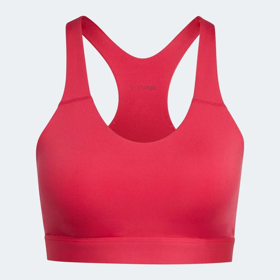 Спортивный бюстгальтер ADIDAS PERFORMANCE Bralette, цвет маджента — фото 3