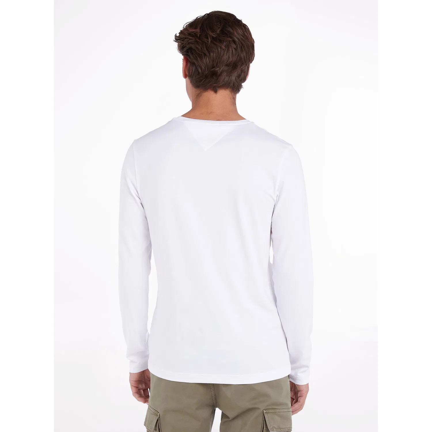 Мужская водолазка с длинным рукавом Slim Fit Tommy Hilfiger, White — фото 2