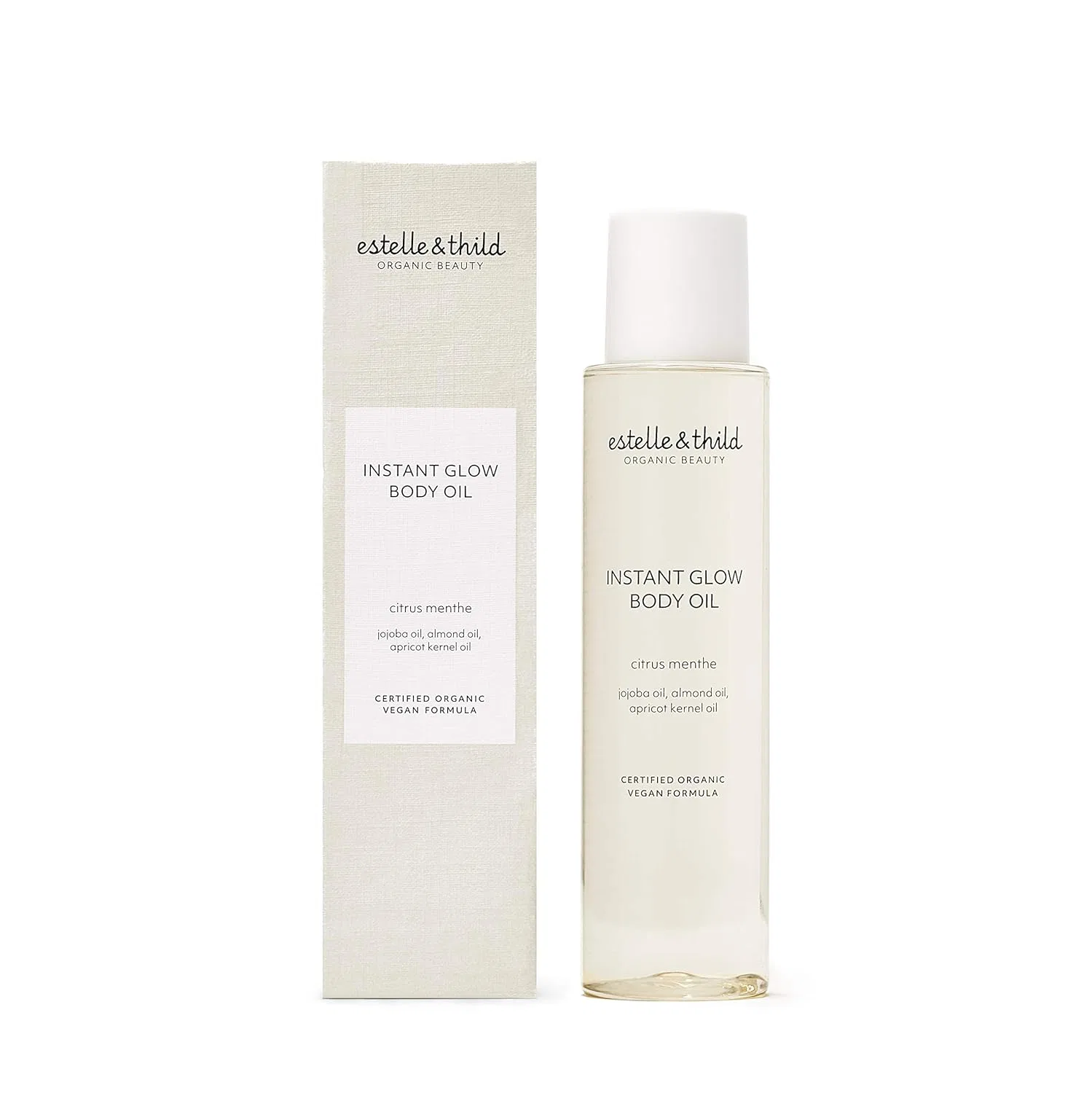 Масло для тела Organic Beauty Citrus Menthe Instant Glow Body Oil, Estelle&Thild, 100 мл