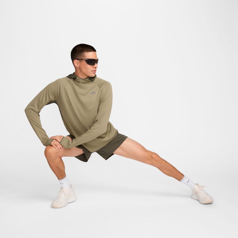 Футболка m nk df uv trail ls hd top Nike, мультиколор — фото 3