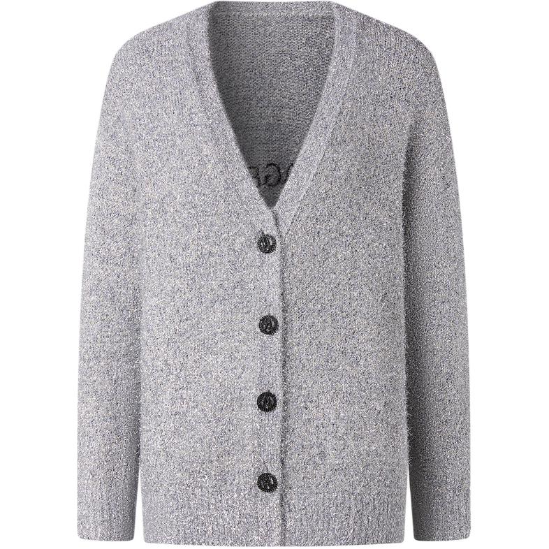 

KARL LAGERFELD Вязаный свитер женский серый KARL LAGERFELD / Karl Lagerfeld Jeans