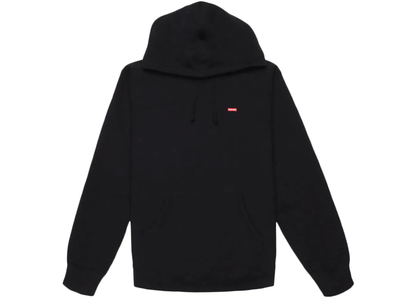 Мужской худи с принтом Supreme Hooded Sweatshirt, Black