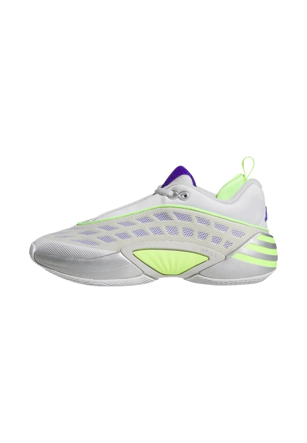 Don выпуск 8 j унисекс - баскетбольные кроссовки Adidas Performance, Silver Met/Lucid Lemon/Dash Grey