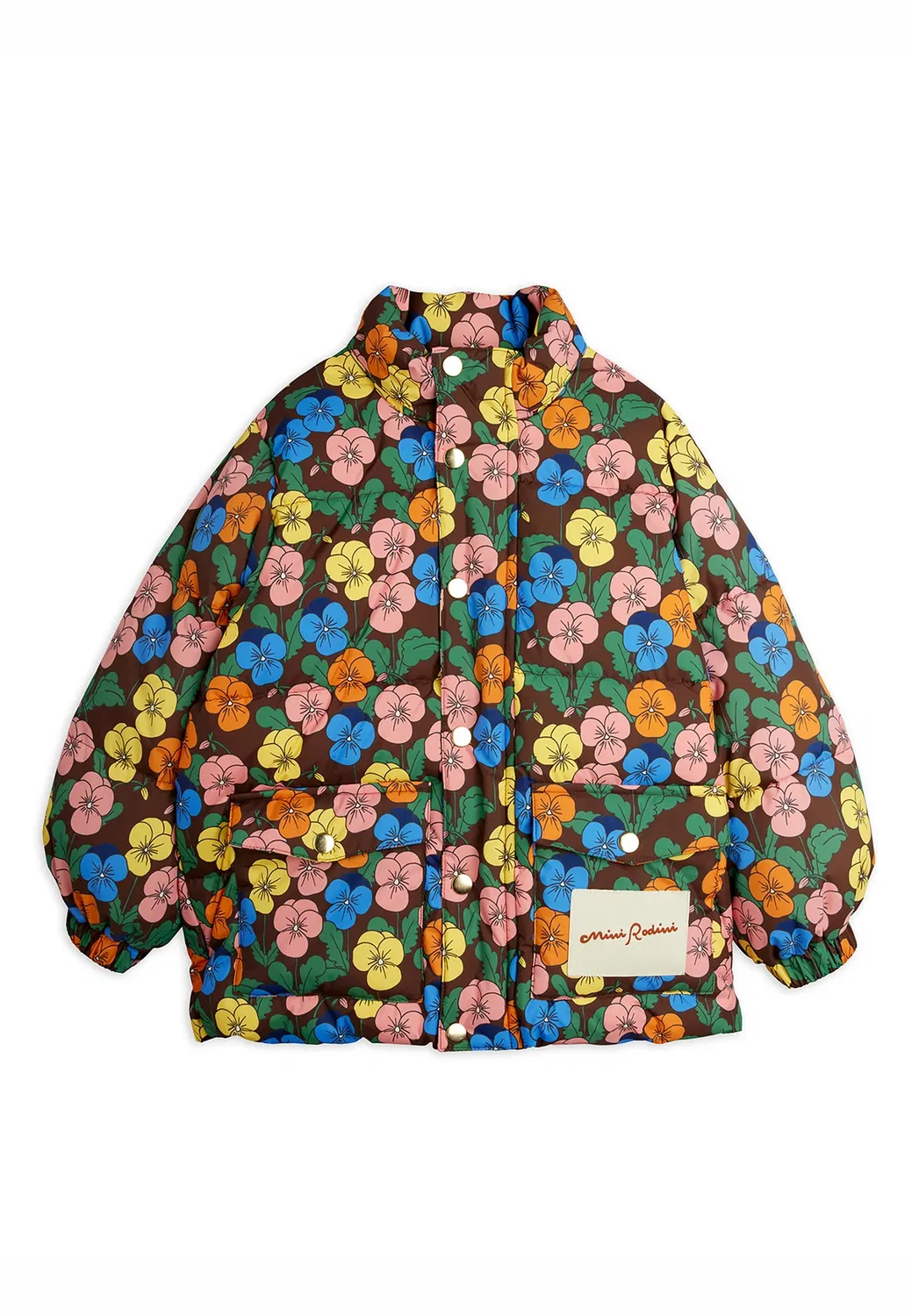 Теплая пуховая куртка Violas унисекс - зимняя куртка Mini Rodini, Multi-Colored — фото 3