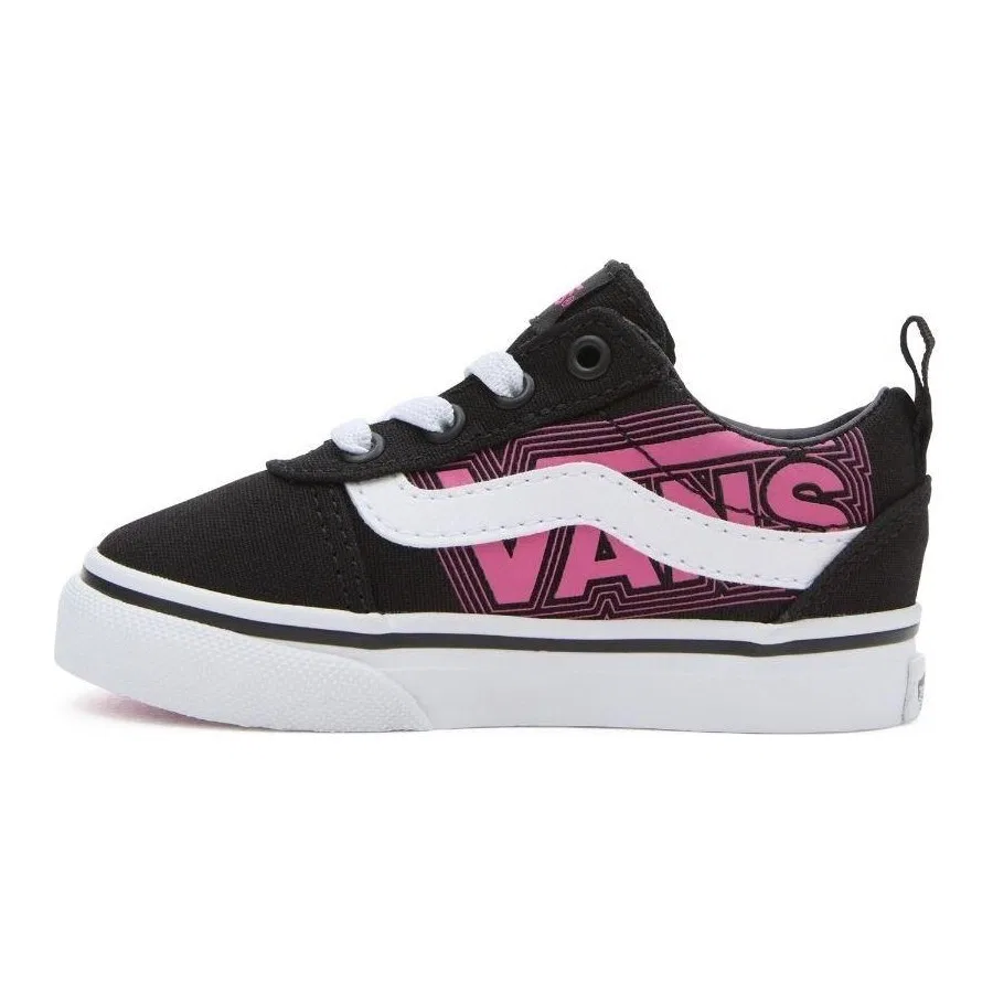 Детские кроссовки Vans TD Ward Slip-On, Черный — фото 2