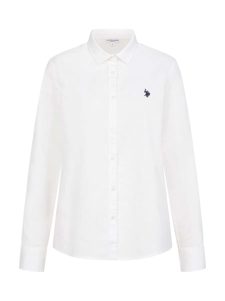 Блузка белого цвета U.S. POLO ASSN.