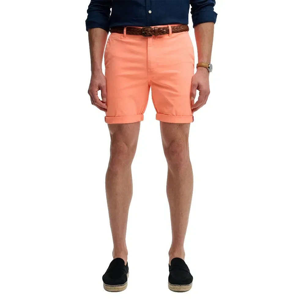 Брюки чинос Regular Superdry, оранжевый