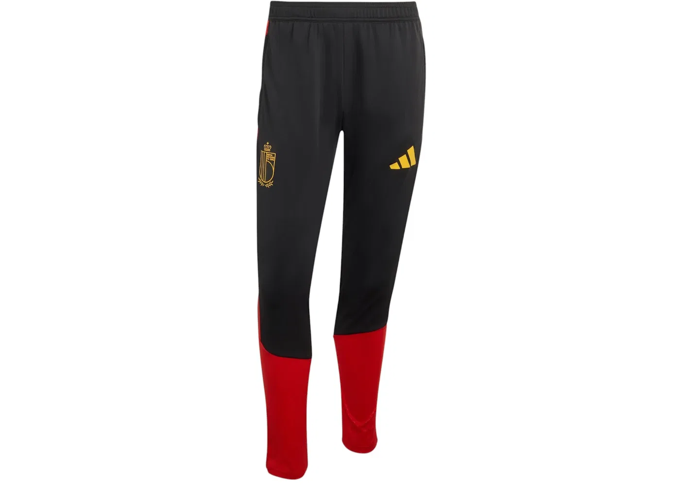 Мужские спортивные штаны с принтом Adidas Belgium 2026 Tiro Pants, Black