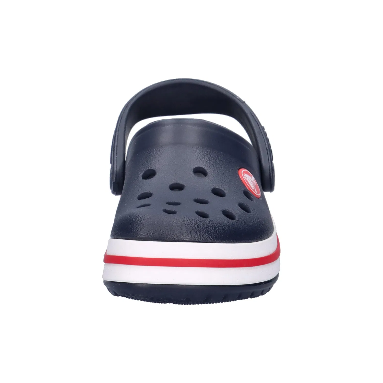 Детские сандалии с ремешком Crocband Clog Crocs, Темно-синий Красный Темно-синий — фото 3