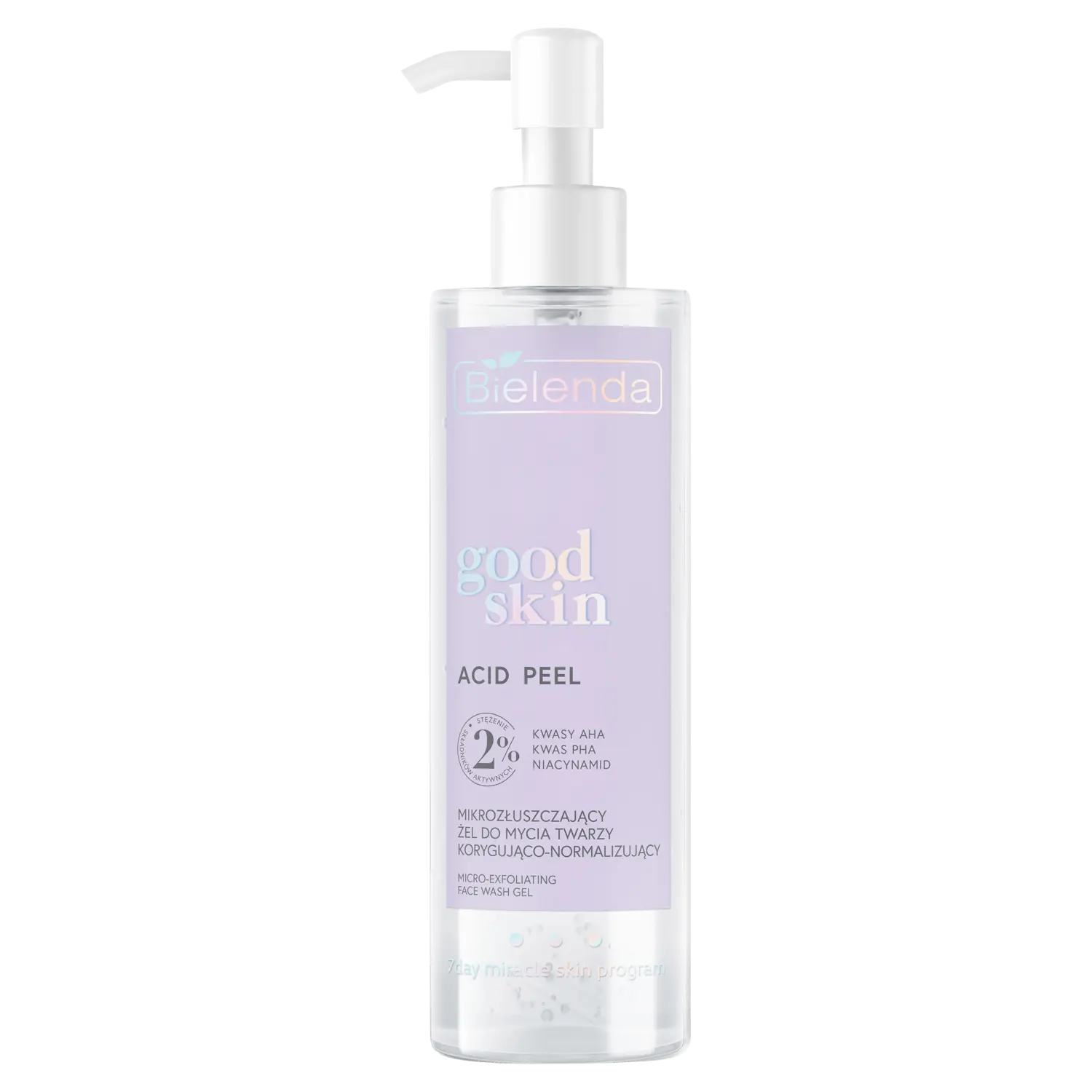 

Bielenda Good Skin Acid Peel гель для умывания микроотшелушивающий, 195 г