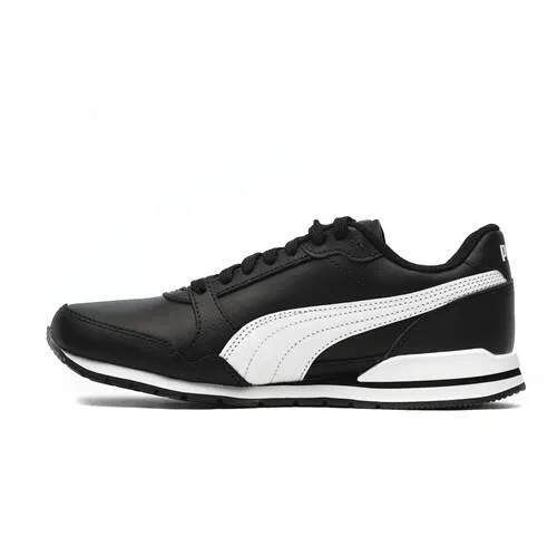 Детские кроссовки с кожаным верхом ST Runner V3 L JR Puma, Bunt — фото 2