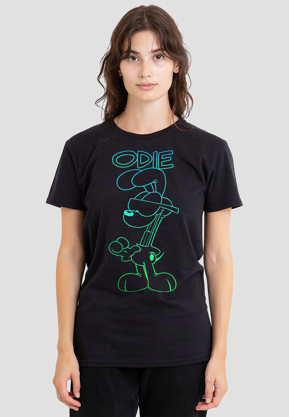 

Футболка с принтом GARFIELD HOTSHOT ODIE Cotton Soul, черный