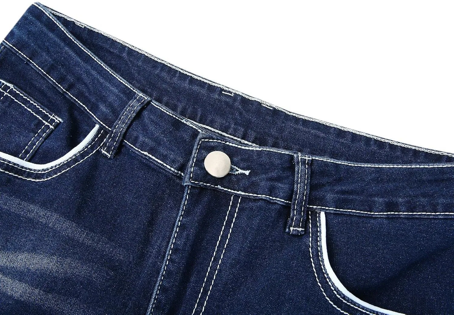 Джинсы, Slim Fit, Deep Blue — фото 4