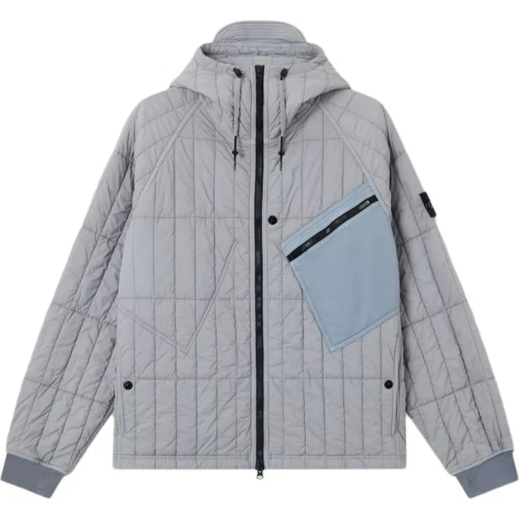 Мужская куртка с капюшоном Stone Island, Gray