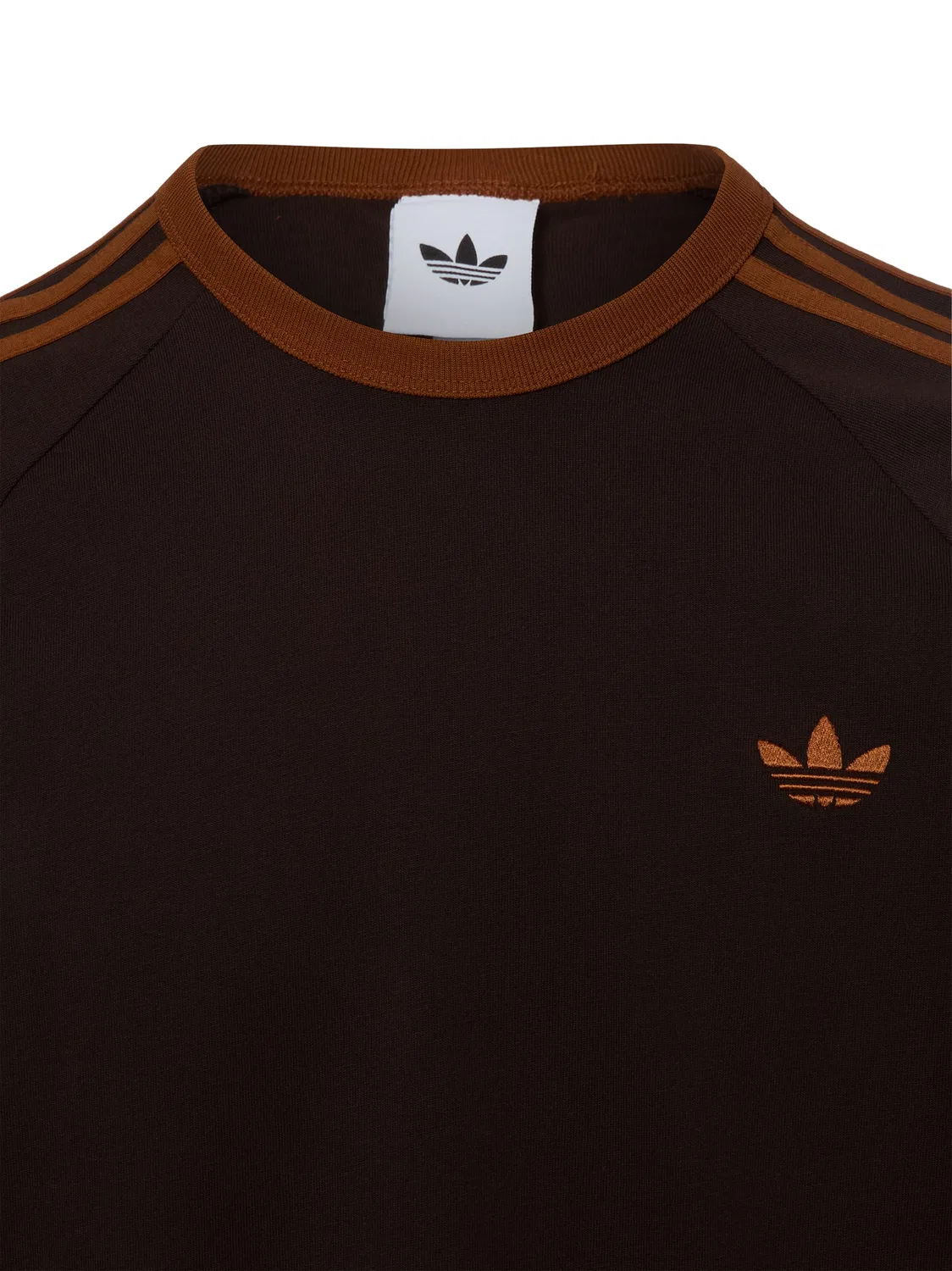 Мужская футболка с логотипом Adidas Originals, Brown — фото 3