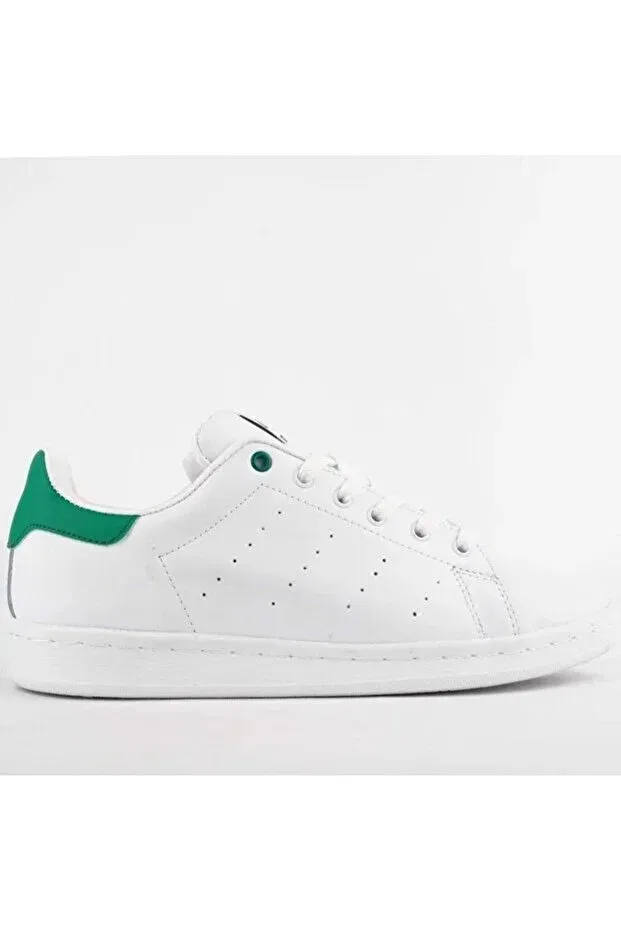 Детские кроссовки повседневные с ортопедической стелькой Cool, White Green — фото 2