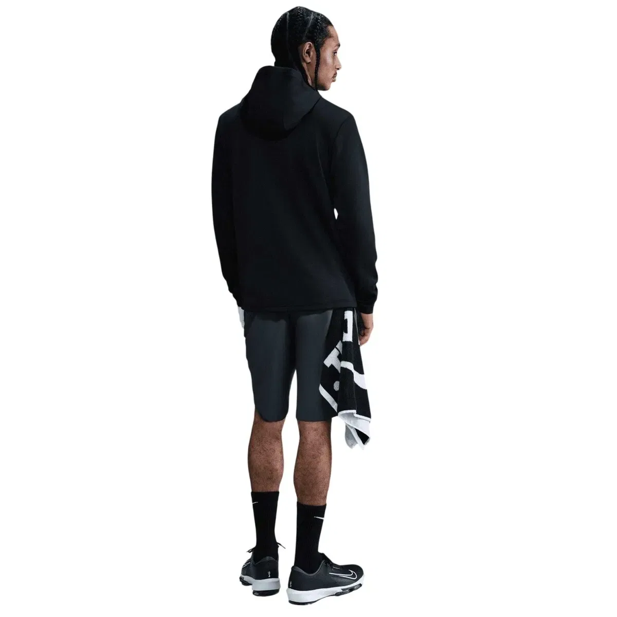 Мужская футерованная худи для гольфа Nike, Black — фото 3