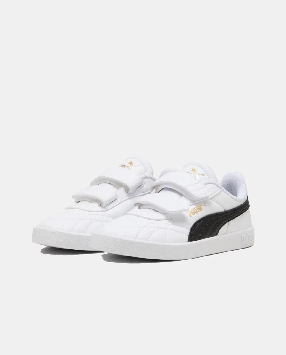 Детские кроссовки для мальчиков Puma Club II Indoor V PS, Blanco — фото 2