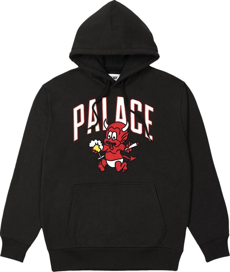 

Толстовка Palace Temptation Hood 'Black', черный