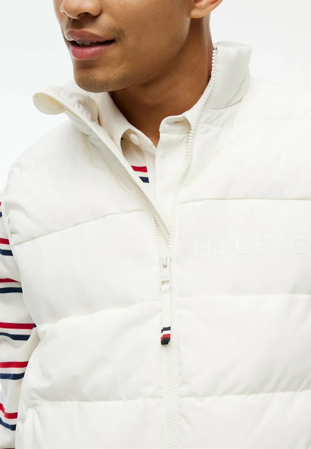 Фирменный жилет Tommy Hilfiger, Ivory Silk — фото 4