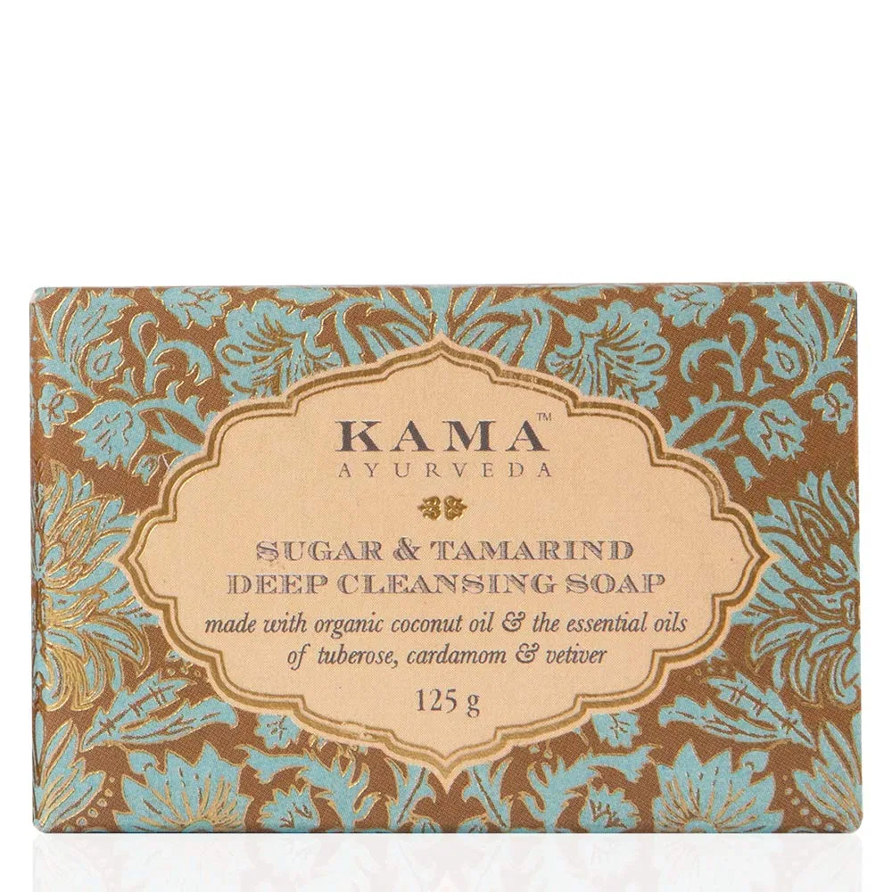 Очищающее мыло Sugar and Tamarind, KAMA AYURVEDA, 125 г