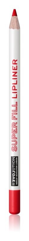

Карандаш для губ Revolution Relove Super Fill, оттенок Babe (sultry red) 1 г