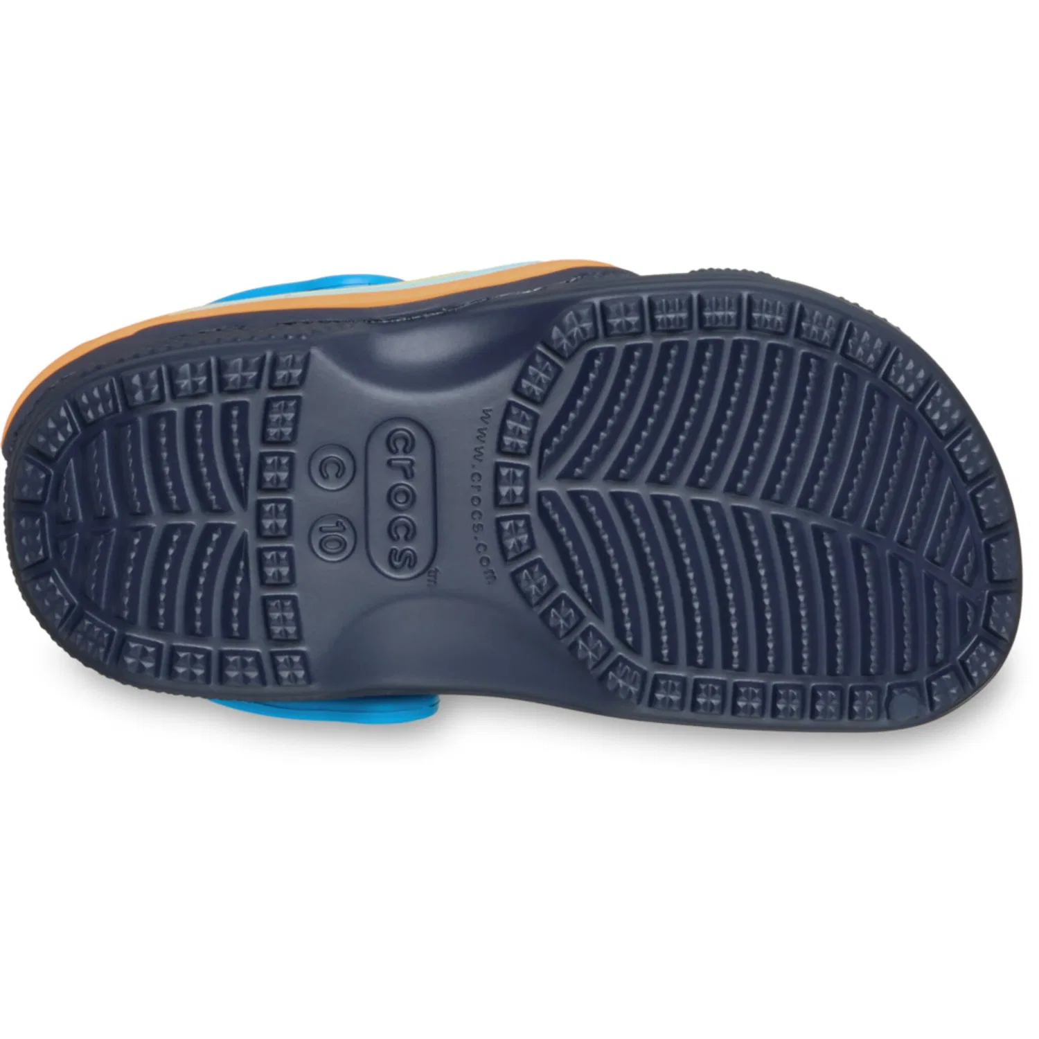 Детские классические сабо с UFO-патчем Crocs, Navy — фото 4