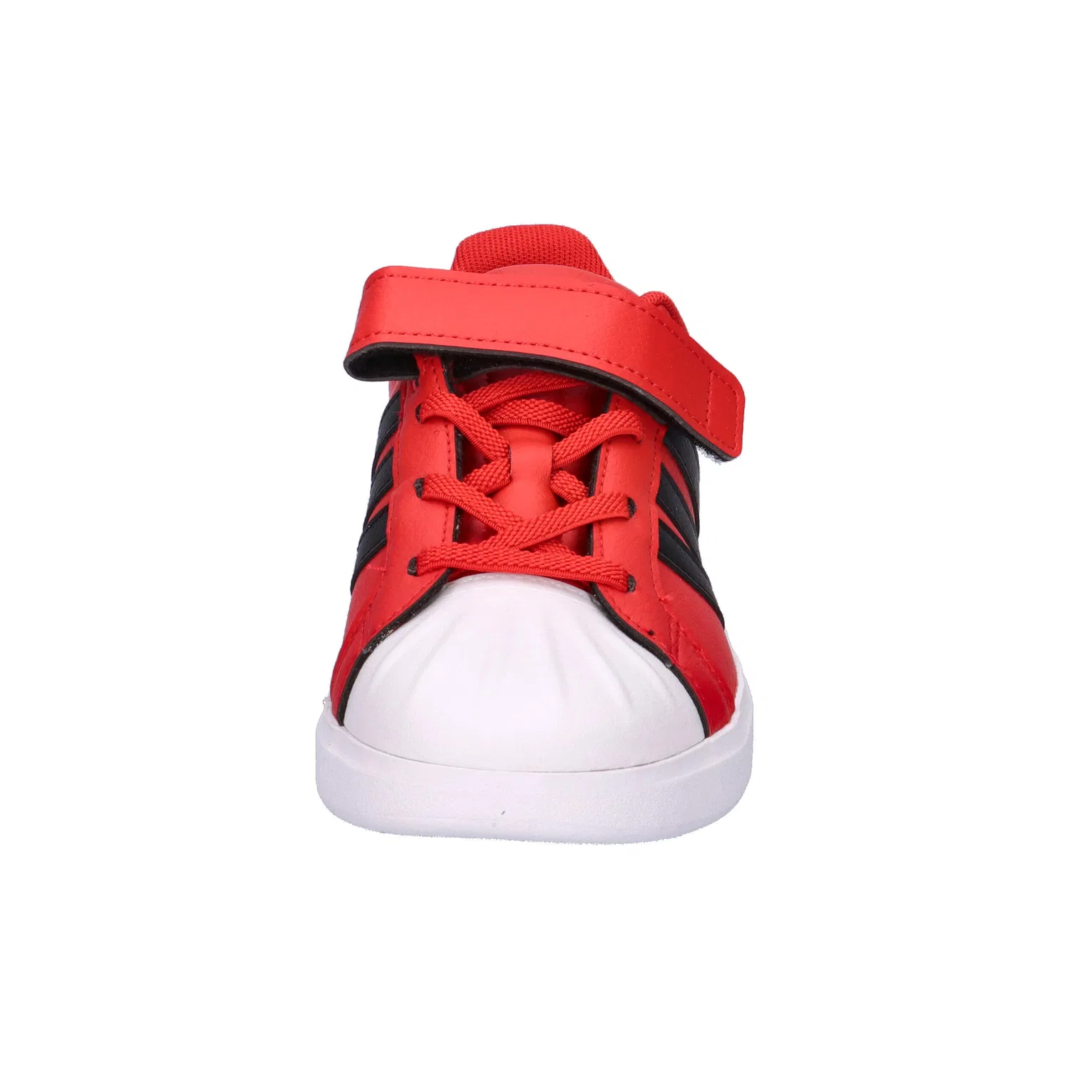 Детские кроссовки с липучками Streettalk EL C Adidas, Rot Schwarz Weiss — фото 3