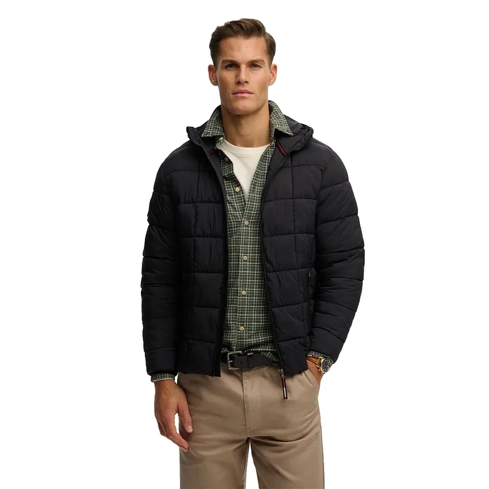 Куртка Box Quilt Fuji Lite Superdry, черный