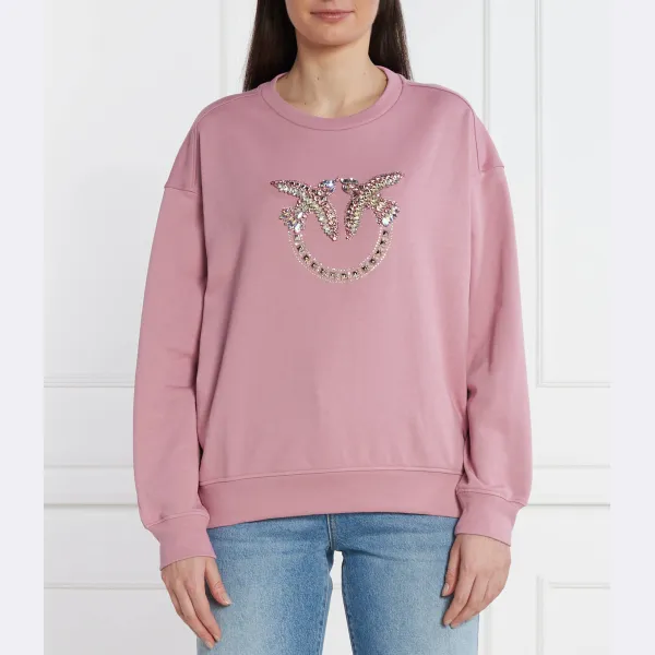 

Толстовка обычного кроя Pinko, розовый