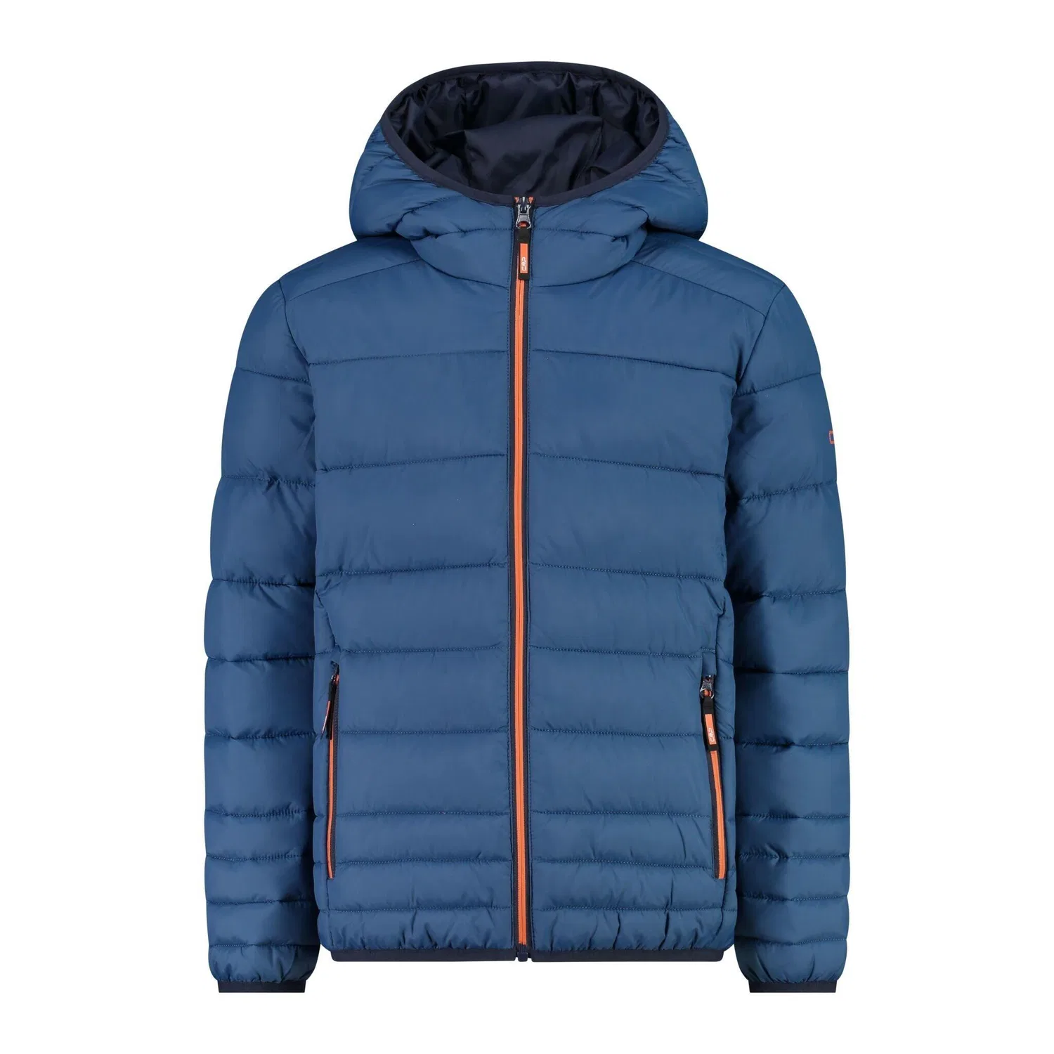 Детская стеганая куртка с капюшоном Kid Jacket Fix Hood Cmp, Blau Mango