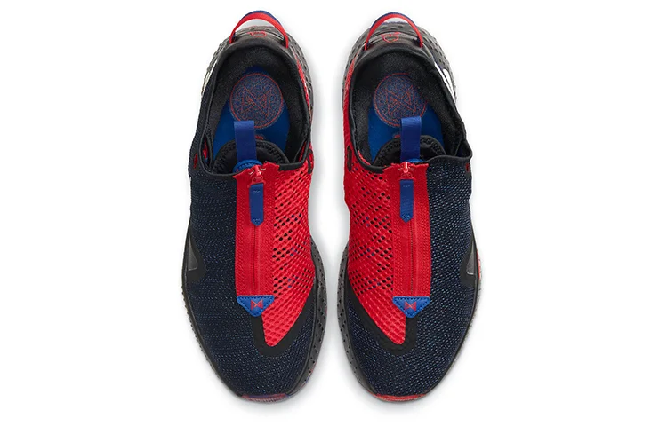 Кроссовки Nike PG 4, темно-синий/белый/красный — фото 4