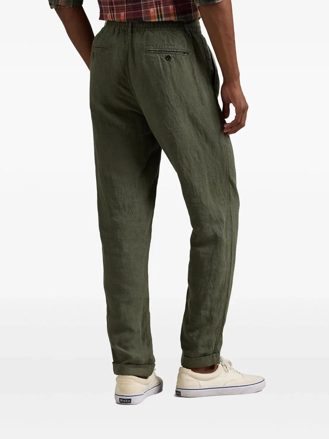Брюки чино Polo Prepster Polo Ralph Lauren, зеленый — фото 4