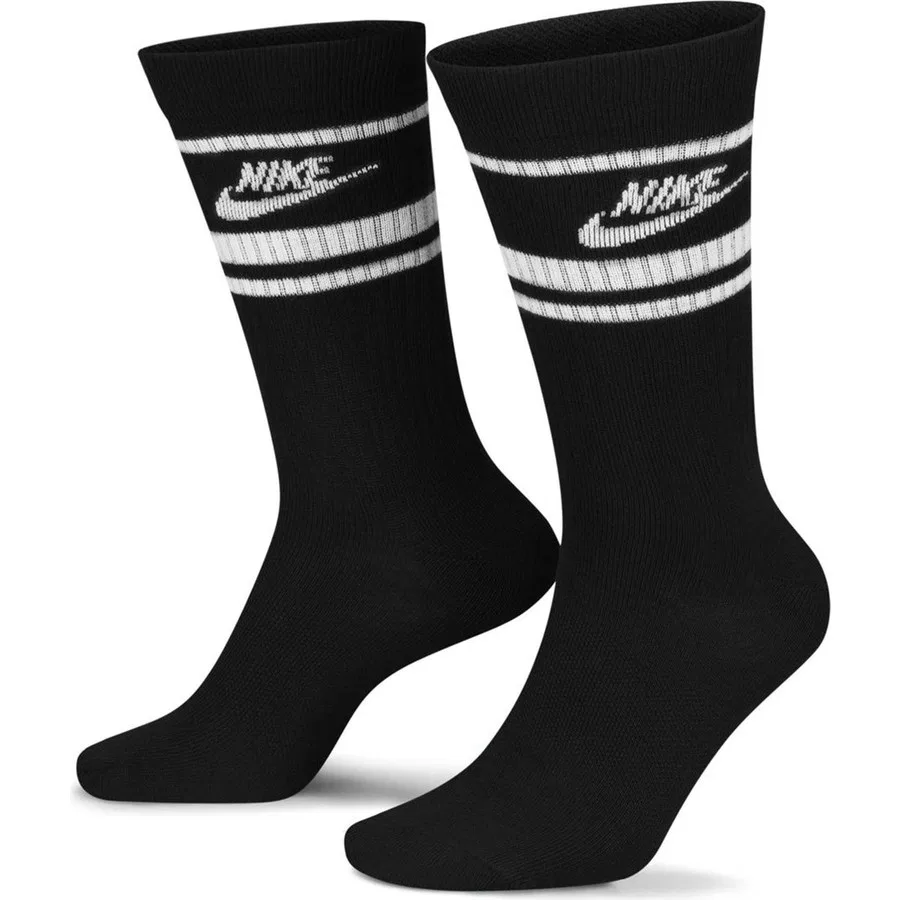 Комплект из 3 пар спортивных носков Everyday Essential Nike, Черно-белый