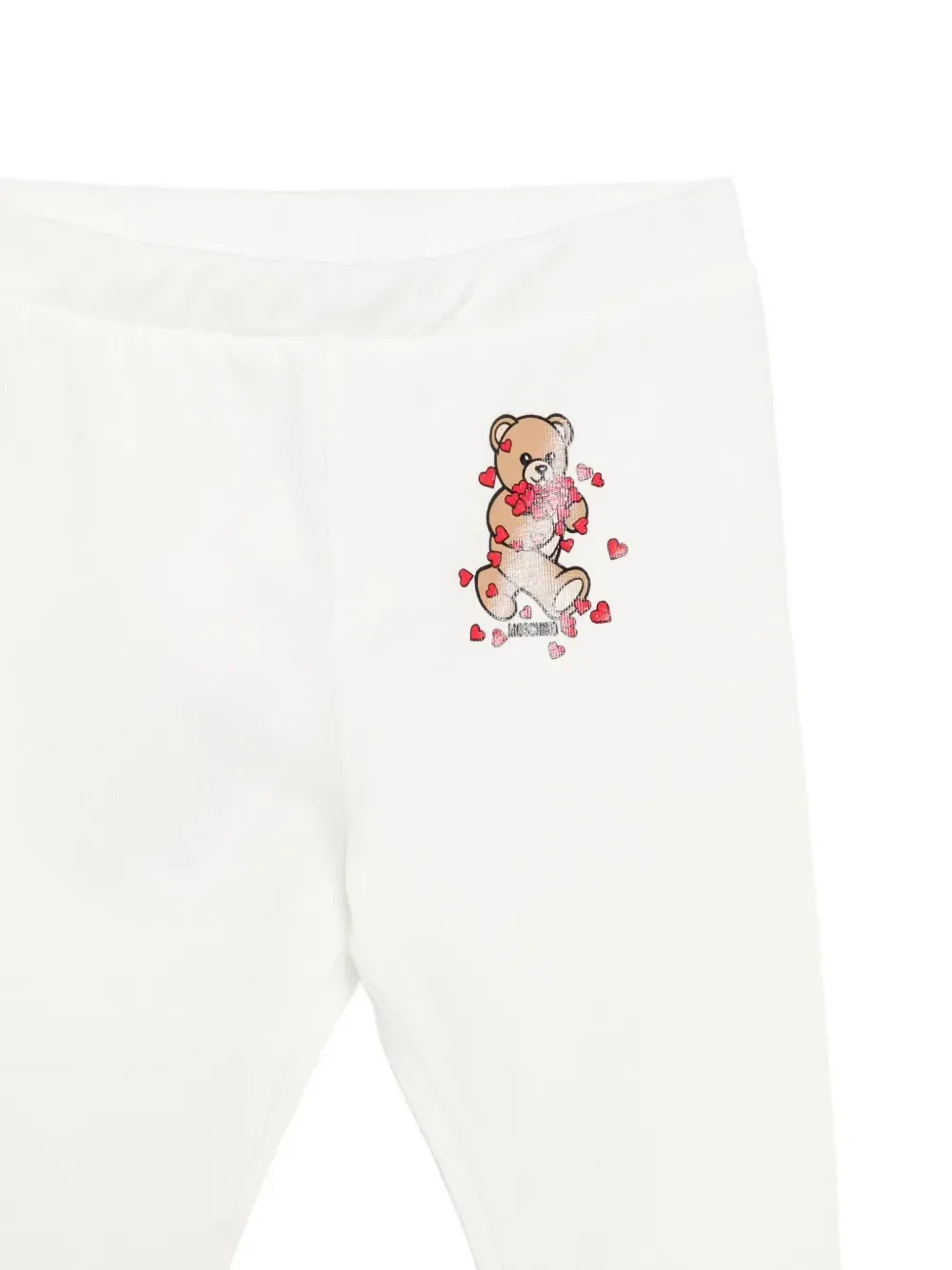 Комплект из комбинезона с оборками и мишкой Тедди Moschino Kids, розовый — фото 3