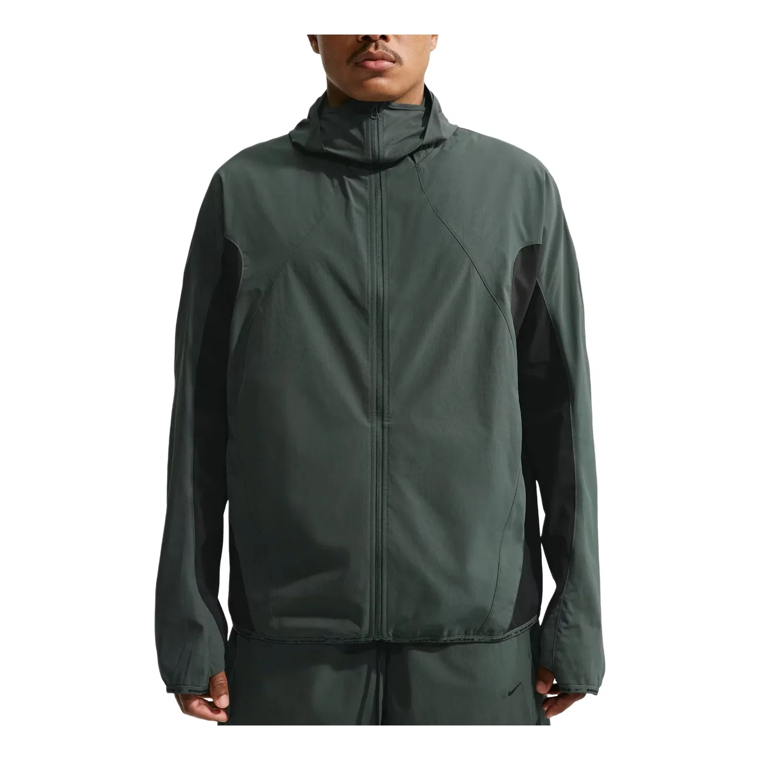 Мужская куртка Tech Helios Dri-FIT Shell 'Camo Green Black' Nike, Camo Green/Black