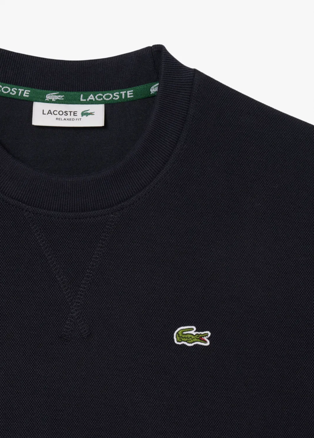 Свитшот Lacoste Relaxed Fit, Lacivert — фото 2