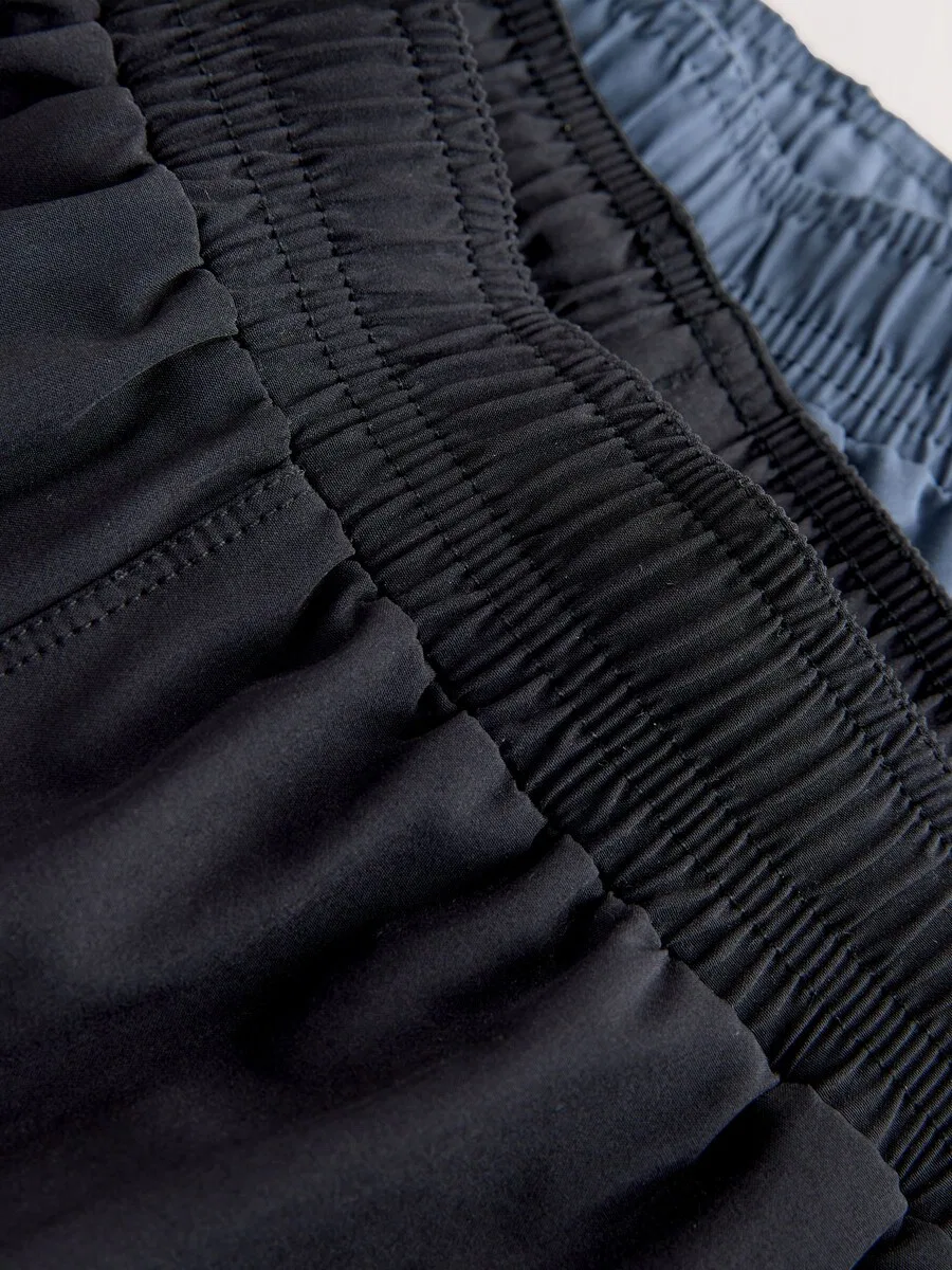 Шорты Next Regular Pants 'Active Gym' синего и черного цвета — фото 4