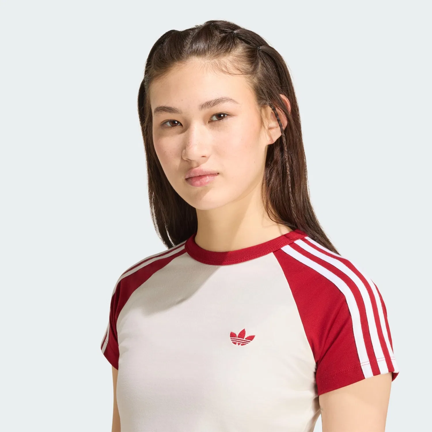 Футболка Adidas Originals Sst белого цвета — фото 4