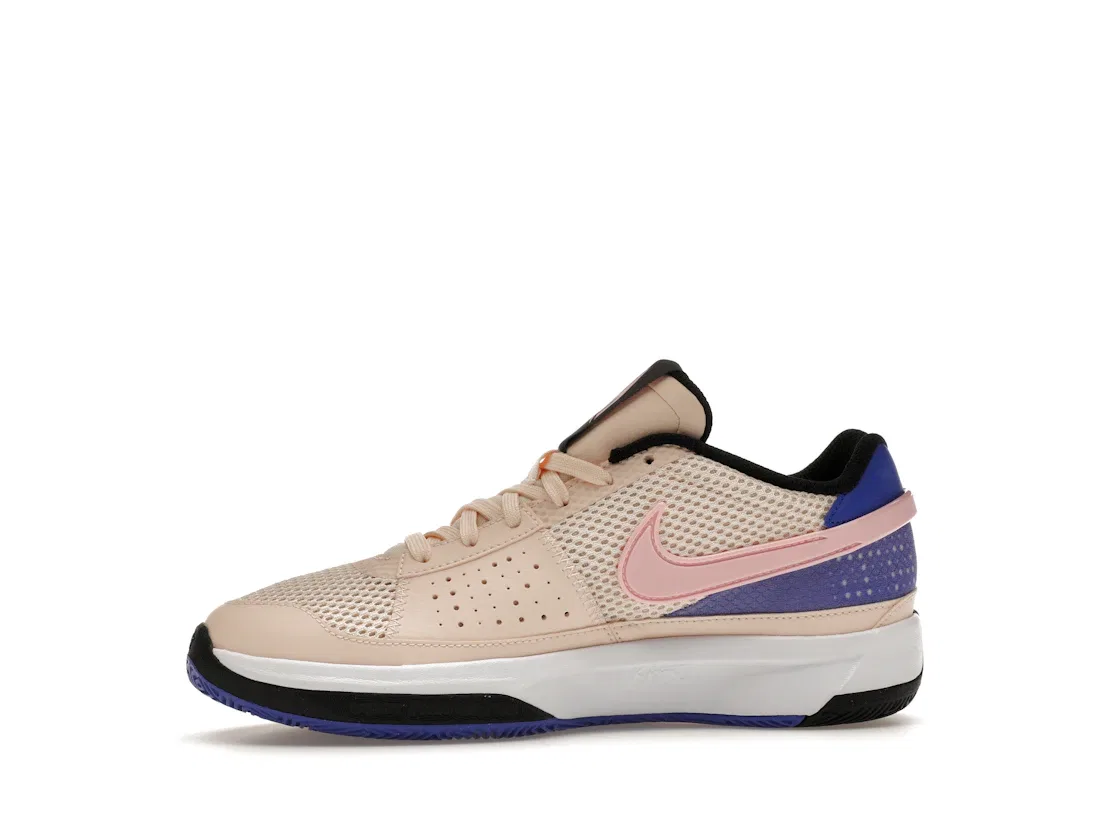 Детские кроссовки для мальчиков баскетбольные Nike Ja 1, Guava Ice/White/Black/Medium Soft Pink — фото 3