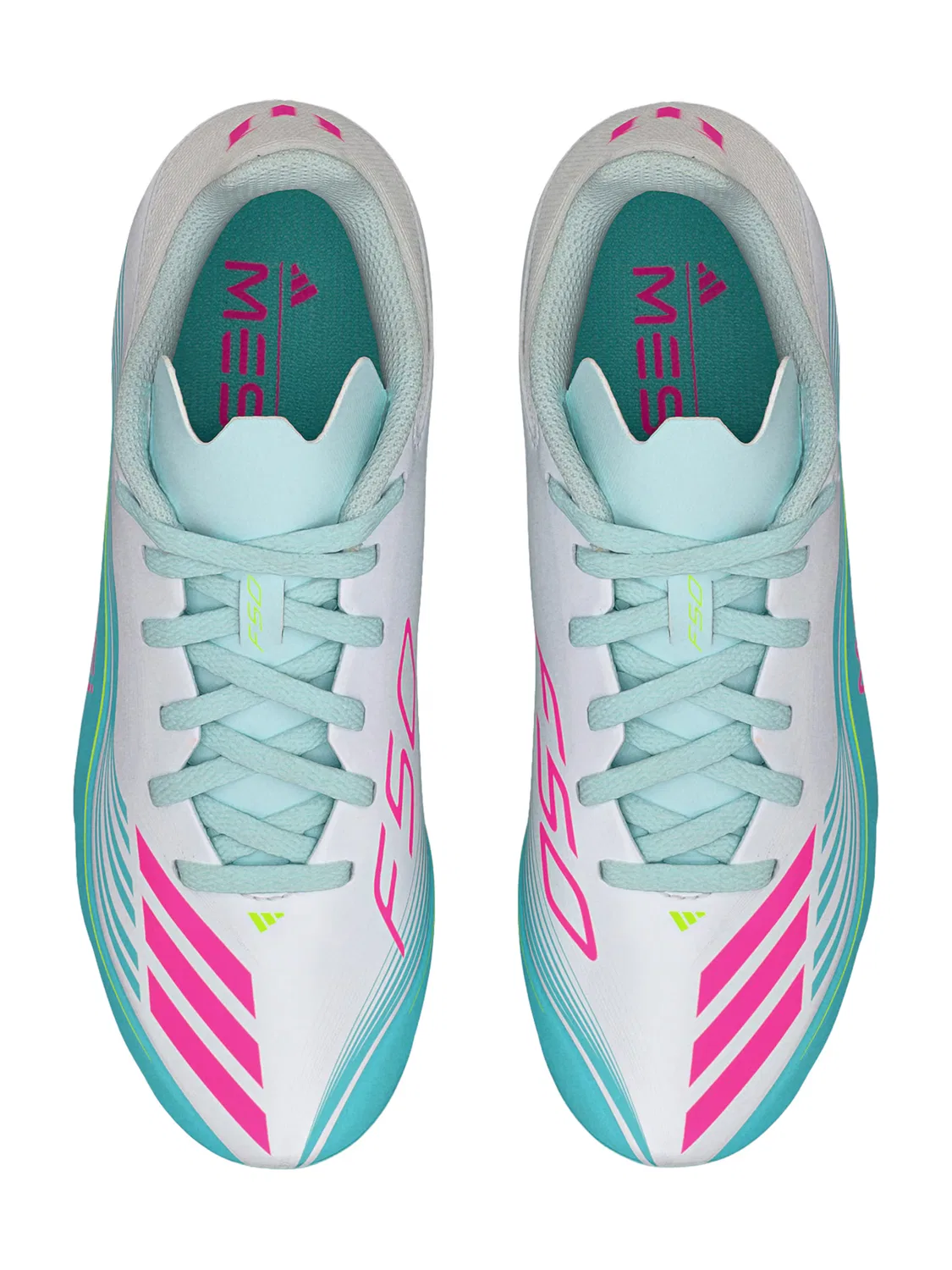 Спортивные кроссовки Adidas Performance F50 MESSI LEAGUE белого цвета — фото 3